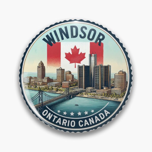 Item preview, Windsor Ontario - Travel Art designed and sold by clarkfraser.