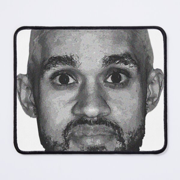 Item preview, Bald Derrick White Funny Vintage Face designed and sold by HumbertoVillarr.