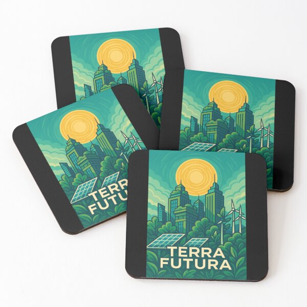 Item preview, Terra Futura Solarpunk Eco City Sustainable Futurism Design designed and sold by delohill.