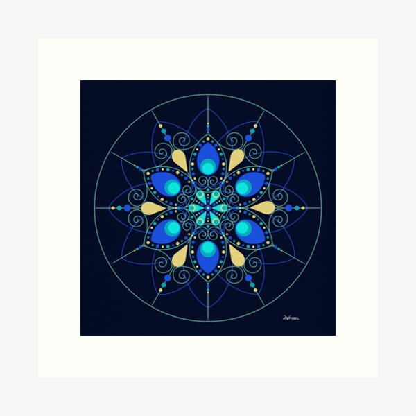 Mandala Art Print