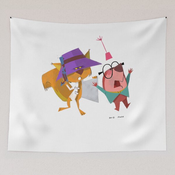 Item preview, Vintage Agent Cartoon Animal Movie Secret designed and sold by SkittlesBell82.