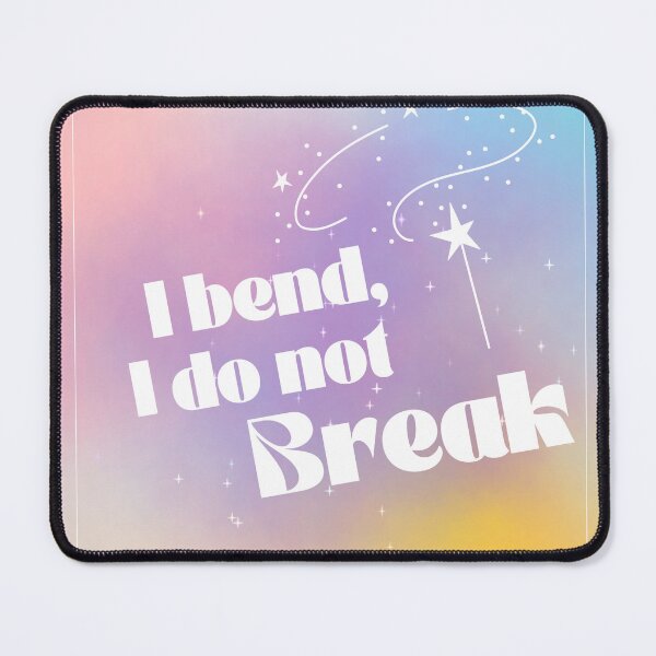 Item preview, I Bend, I Do Not Break – Resilience Quote Design designed and sold by quietsouls.