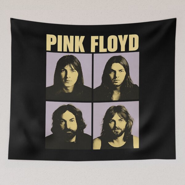 Item preview, Pink Floyd Band Portrait Grid designed and sold by HazleRutherford.