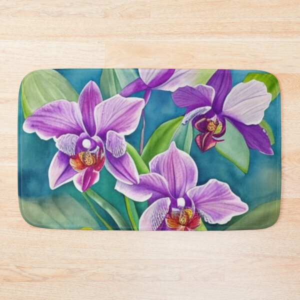 Item preview, Exotic Orchid Bloom Artwork – Botanical Garden Wall Art designed and sold by Uniquely Yours.