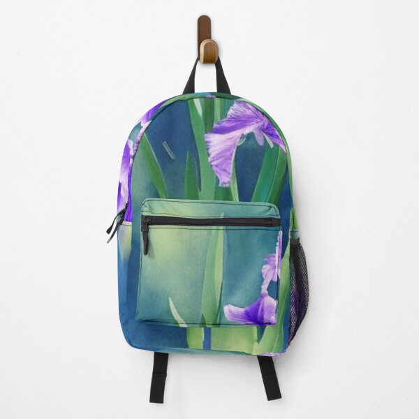 Item preview, Vibrant Iris Flower Illustration – Purple Botanical Artwork designed and sold by Uniquely Yours.