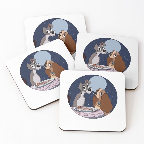 Item preview, Dogs Couple Movies Vintage Romantic Cartoon Spaghetti designed and sold by Ludvig-Faint91.