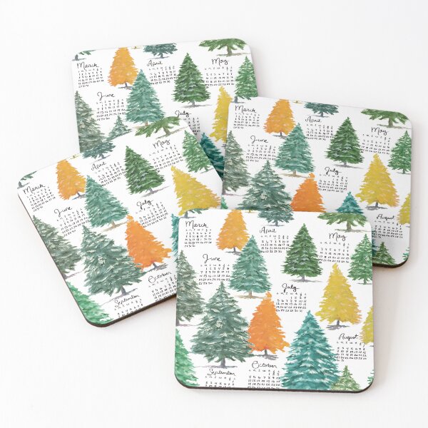 Item preview, 2026 Forest Through the Trees Watercolor Calendar designed and sold by FaireWaveArt.