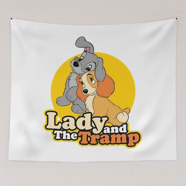 Item preview, Romantic Movies Vintage Dogs Spaghetti Couple Cartoon designed and sold by Ludvig-Faint91.