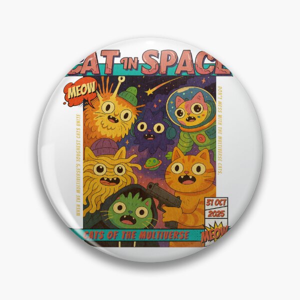 Item preview, Cats In Space Shirt, Halloween Cat designed and sold by AShanDome.