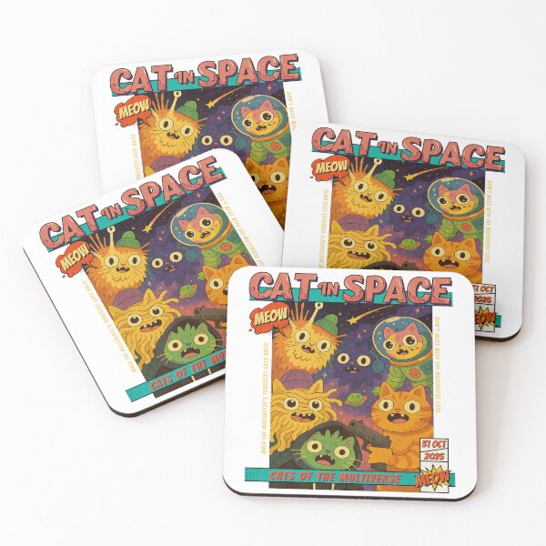 Item preview, Cats In Space Shirt, Halloween Cat designed and sold by AShanDome.
