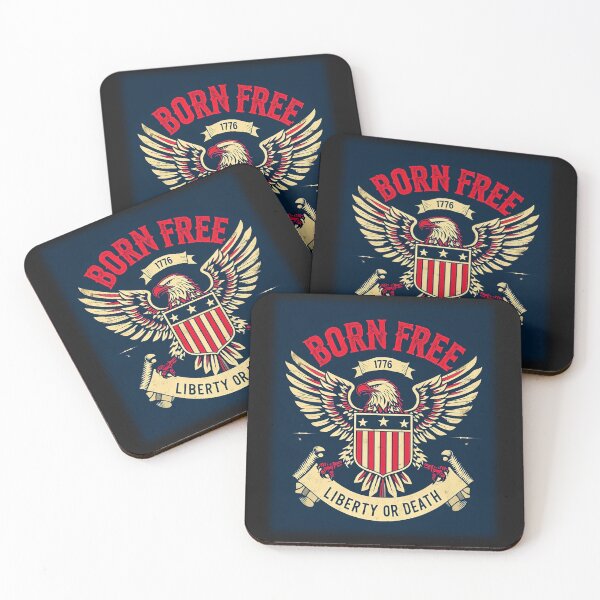 Item preview, BORN FREE LIBERTY OR DEATH designed and sold by DBM Photo Art 1.