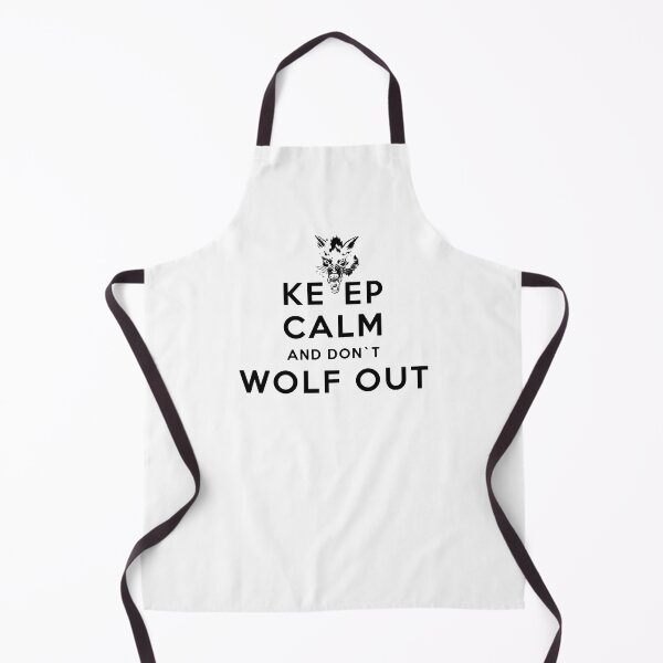 Item preview, Keep Calm And Do Not Wolf Out; designed and sold by StickerApe.