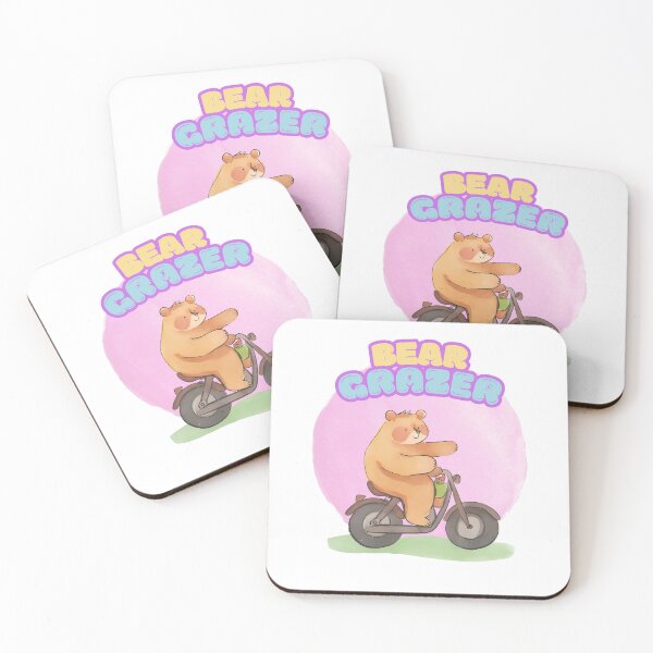 Item preview, Bear Grazer – Chill Rider designed and sold by AFRUKSOODJAI.