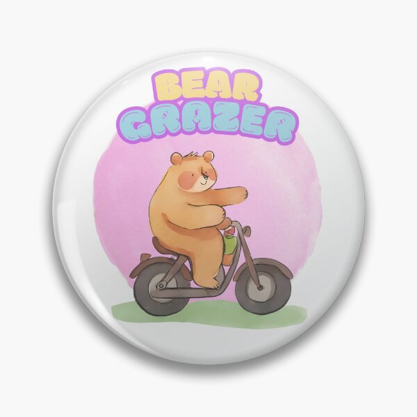 Item preview, Bear Grazer – Chill Rider designed and sold by AFRUKSOODJAI.