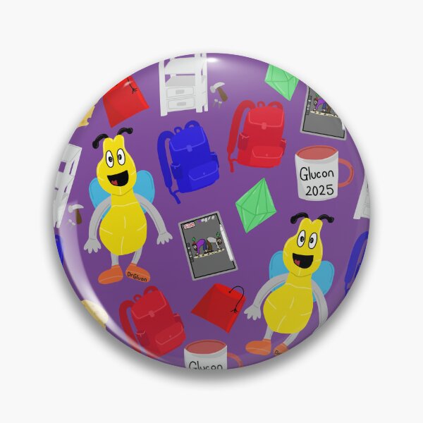 Item preview, Purple DrGluon Glucon 2025 Glubee Mug Fez by LozzieEliza05 designed and sold by Lozzie Eliza Designs.