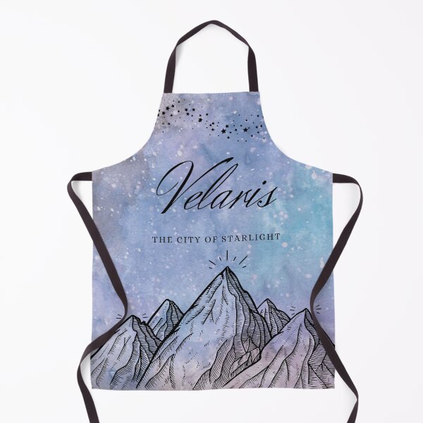 Item preview, Velaris ACOTAR mountain and stars sticker designed and sold by ObviAshley.