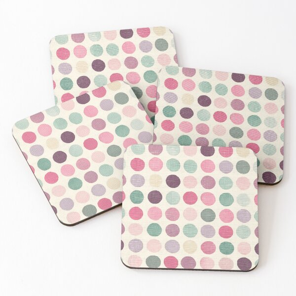 Item preview, Pastel Polka Dot Pattern - Pink Dots - Purple Dots - Vintage Polka Dots designed and sold by DreamersPlan.