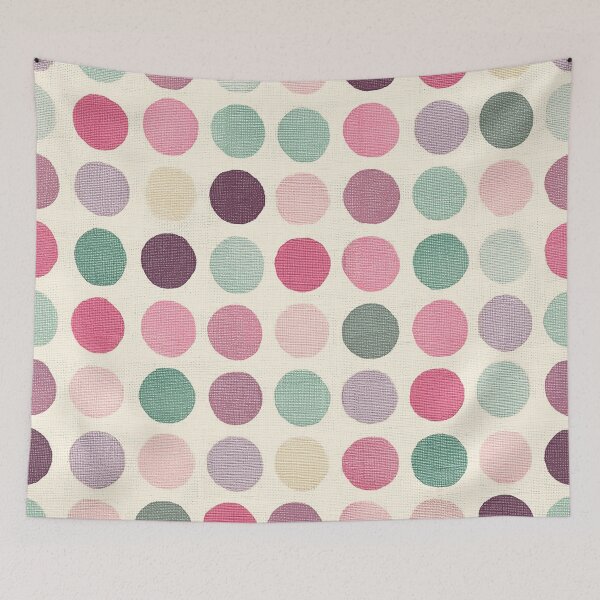 Item preview, Pastel Polka Dot Pattern - Pink Dots - Purple Dots - Vintage Polka Dots designed and sold by DreamersPlan.