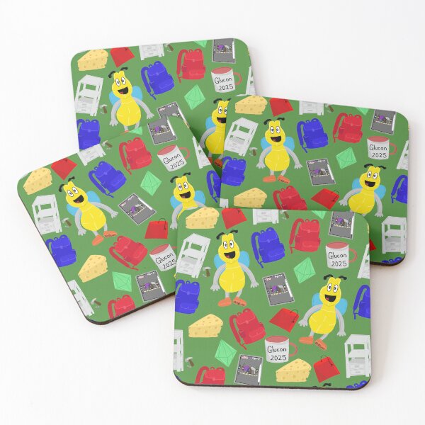 Item preview, Green DrGluon Glucon 2025 Glubee Mug Fez by LozzieEliza05 designed and sold by Lozzie Eliza Designs.