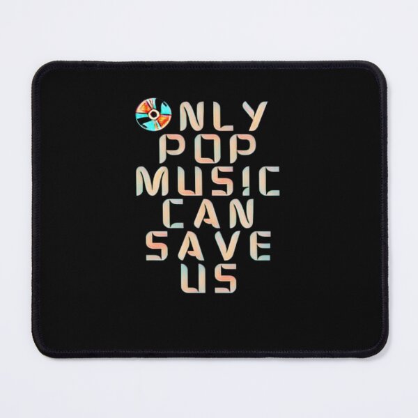Item preview, Only Pop Music Can Save Us – Retro Pop Culture Quote Design for Music Lovers designed and sold by creativerooney.