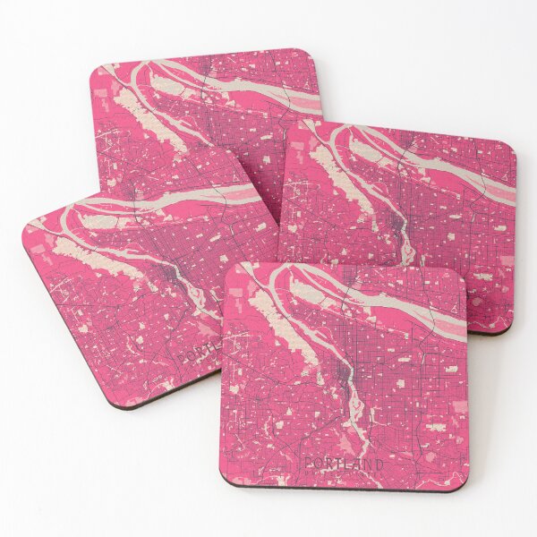 Item preview, Portland City Map of Oregon, USA - Blossom designed and sold by deMAP.