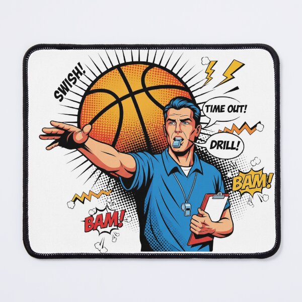 Item preview, Just a Basketball Coach and His Team - Nothing Else Matters designed and sold by GeniePixel.