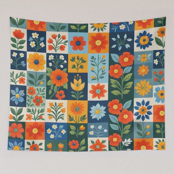 Item preview, Copy of Quilts Pattren Hspanic Cultur Theme - Hispanic Theme Quilts Lovers designed and sold by Wiss2Arts.