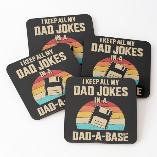 Item preview, Mens Funny dad jokes in dad-a-base vintage for father's day designed and sold by VincenzaRaynor.