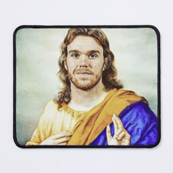 Item preview, All Hail Mcjesus Matching Oilers Orange Hex Color Background designed and sold by EnniceJohnson.