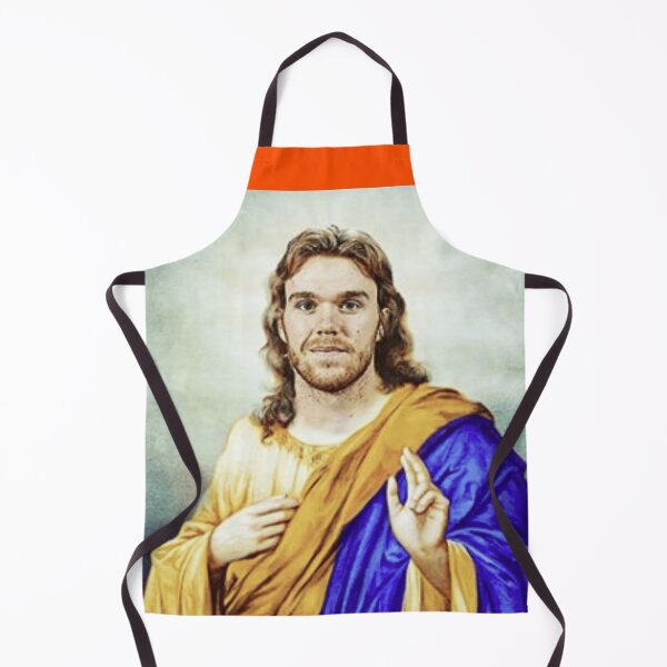 Item preview, All Hail Mcjesus Matching Oilers Orange Hex Color Background designed and sold by EnniceJohnson.