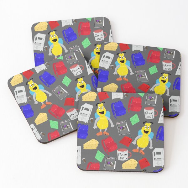 Item preview, Grey DrGluon Glucon 2025 Glubee Mug Fez by LozzieEliza05 designed and sold by Lozzie Eliza Designs.