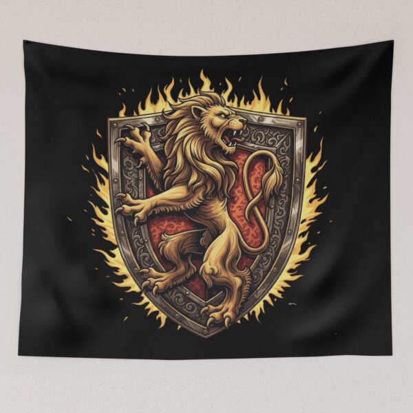 Item preview, Fantasy Wizard Emblem Artwork designed and sold by Mayverse.