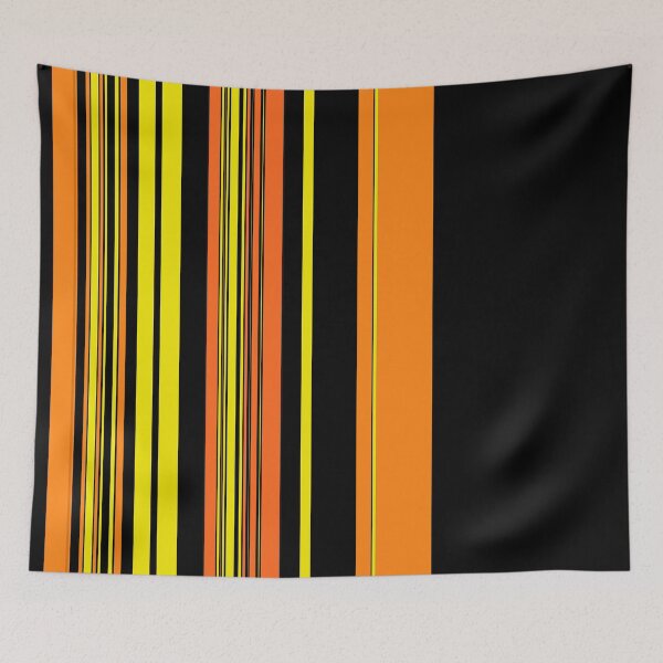 Item preview, Pumpkins Smiles Stripe Set Seamless Repeat designed and sold by Sharon Schwalbe.