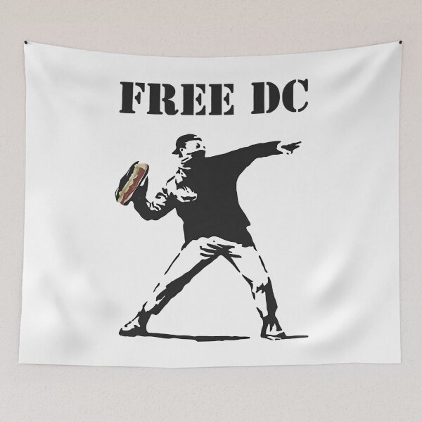 Item preview, Sandwich Guy - Banksy Inspired Dc Statehood Advocate designed and sold by Santosnsidine.