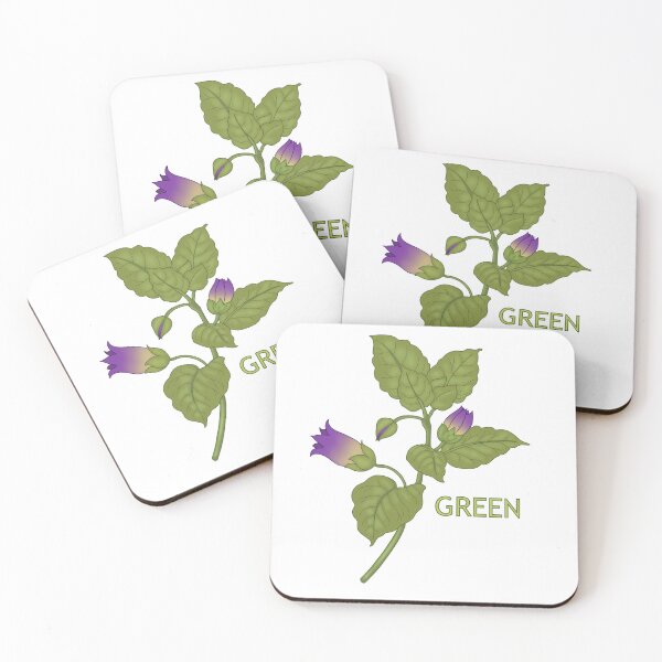 Item preview, Green magic Belladona plant designed and sold by CassieBones.