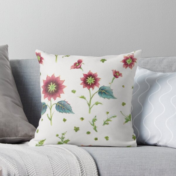 Artikelvorschau, Rosa Sonnenblumen im Vintage-Stil entworfen und verkauft von Nice-patterns.