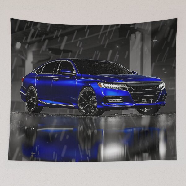 Item preview, Nocturne in Electric Blue designed and sold by ArgentoArt.