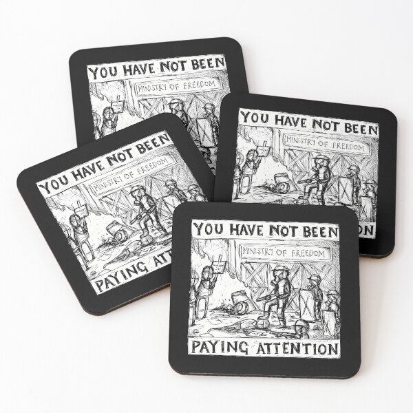 Item preview,  You Have Not Been Paying Attention (Again) - 225 - Illustrated Lyrics. designed and sold by rozingcremeni.
