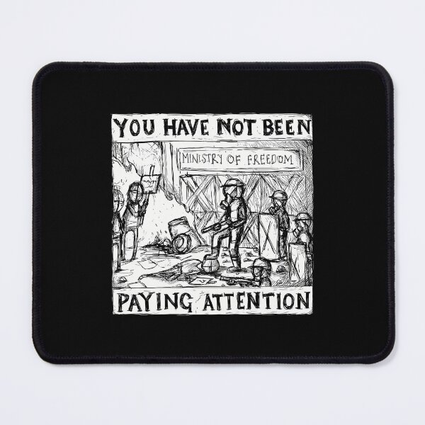 Item preview, You Have Not Been Paying Attention (Again) - 225 - Illustrated Lyrics. designed and sold by rozingcremeni.