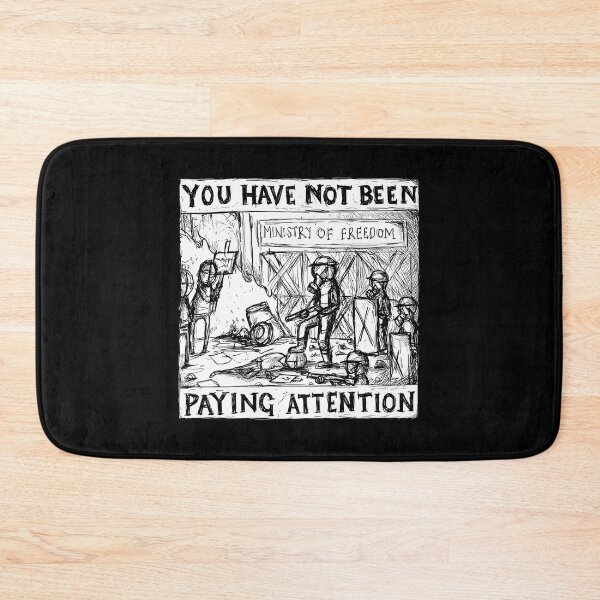 Item preview,  You Have Not Been Paying Attention (Again) - 225 - Illustrated Lyrics. designed and sold by rozingcremeni.
