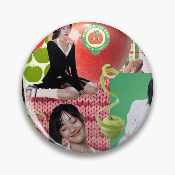 Item preview, yves green and red apple collage designed and sold by aeiia.