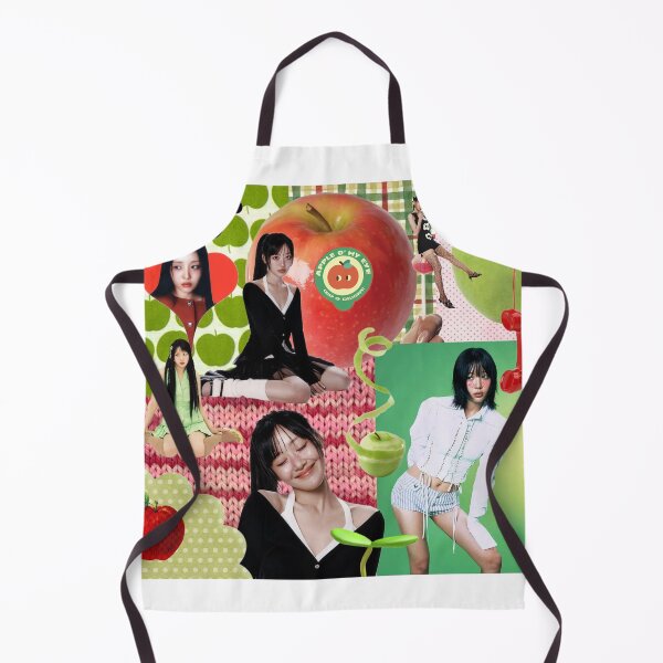 Item preview, yves green and red apple collage designed and sold by aeiia.