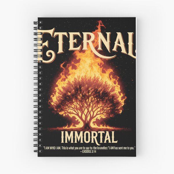 Item preview, ETERNAL IMMORTAL - The Burning Bush Exodus 314 Art designed and sold by AV.