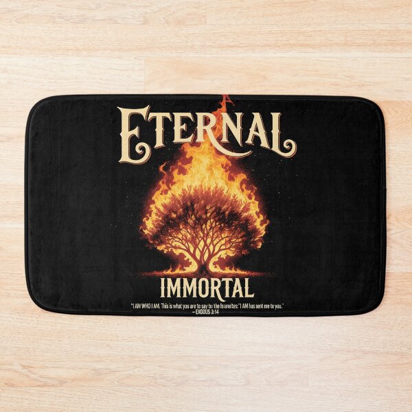 Item preview, ETERNAL IMMORTAL - The Burning Bush Exodus 314 Art designed and sold by AV.