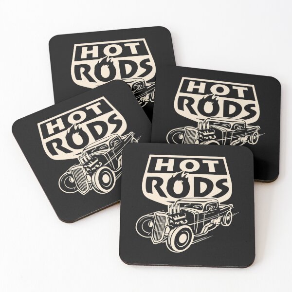 Item preview, Car Muscle Drag Racing Rod Hot Vintage designed and sold by MirrorMirrorDe.