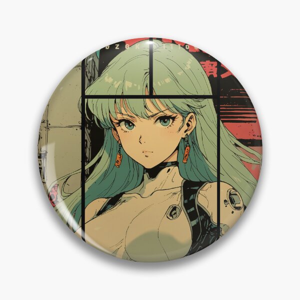 Item preview, Space cyborg girl with blue hair v2 designed and sold by BOZGO.