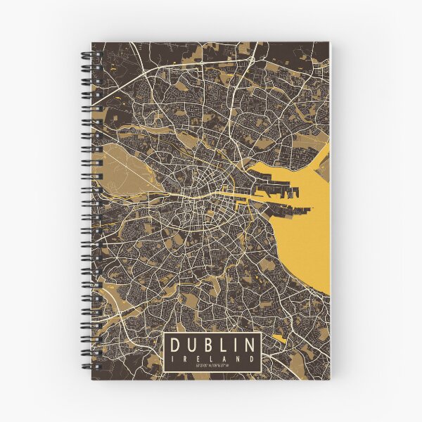 Item preview, Dublin City Map of Ireland - Pastel designed and sold by deMAP.