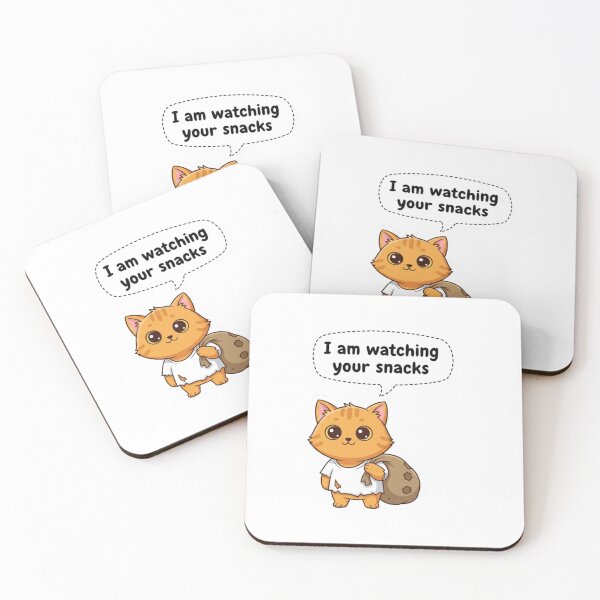 Item preview, Snack Vigilante Cat designed and sold by LaElee.