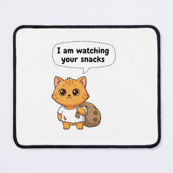 Item preview, Snack Vigilante Cat designed and sold by LaElee.