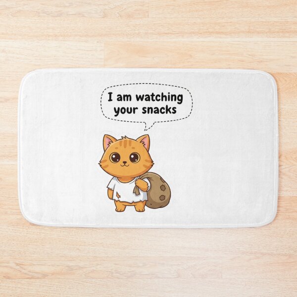 Item preview, Snack Vigilante Cat designed and sold by LaElee.